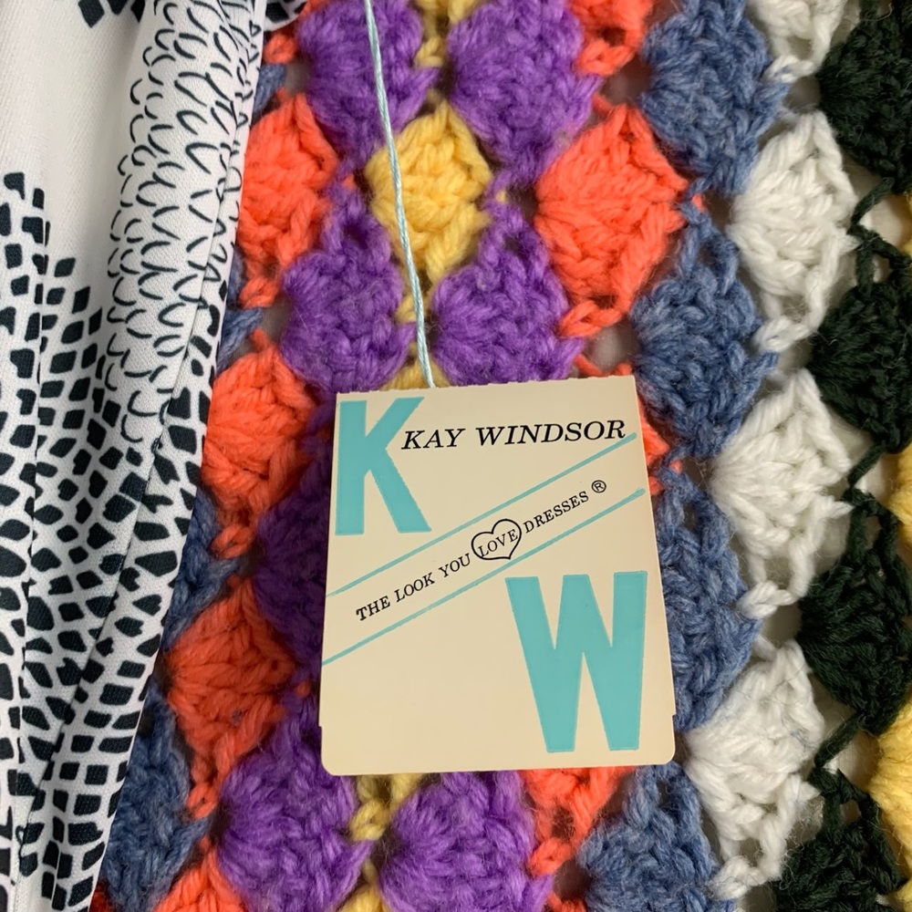Vintage Deadstock 1970s Kay Windsor Union Made Cropped Bolero Cap Sleeve… - Picture 10 of 16